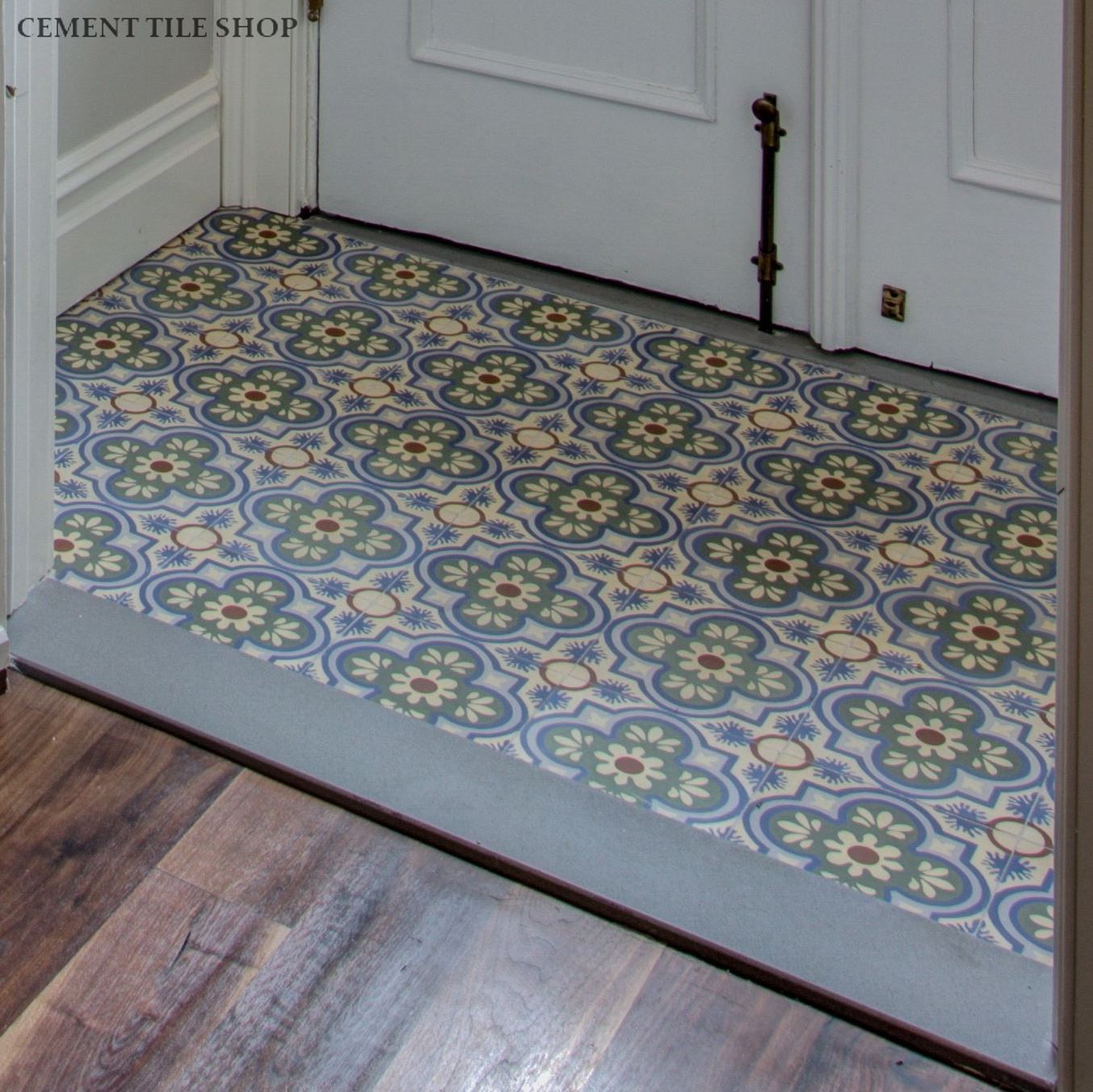 Brooklyn Brownstone Renovation Custom Cement Tile Cement Tile