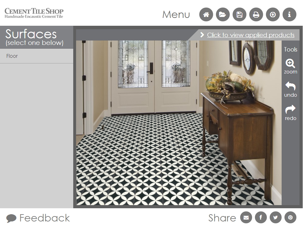 Cement Tile Shop Room Visualizer