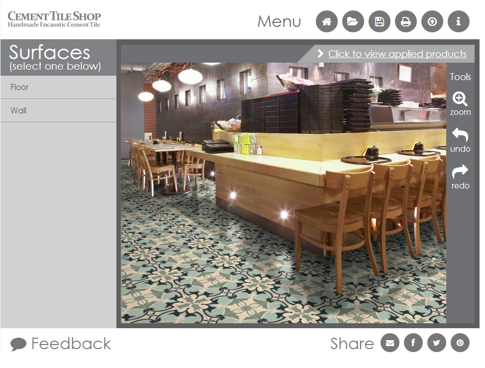 Cement Tile Shop Room Visualizer